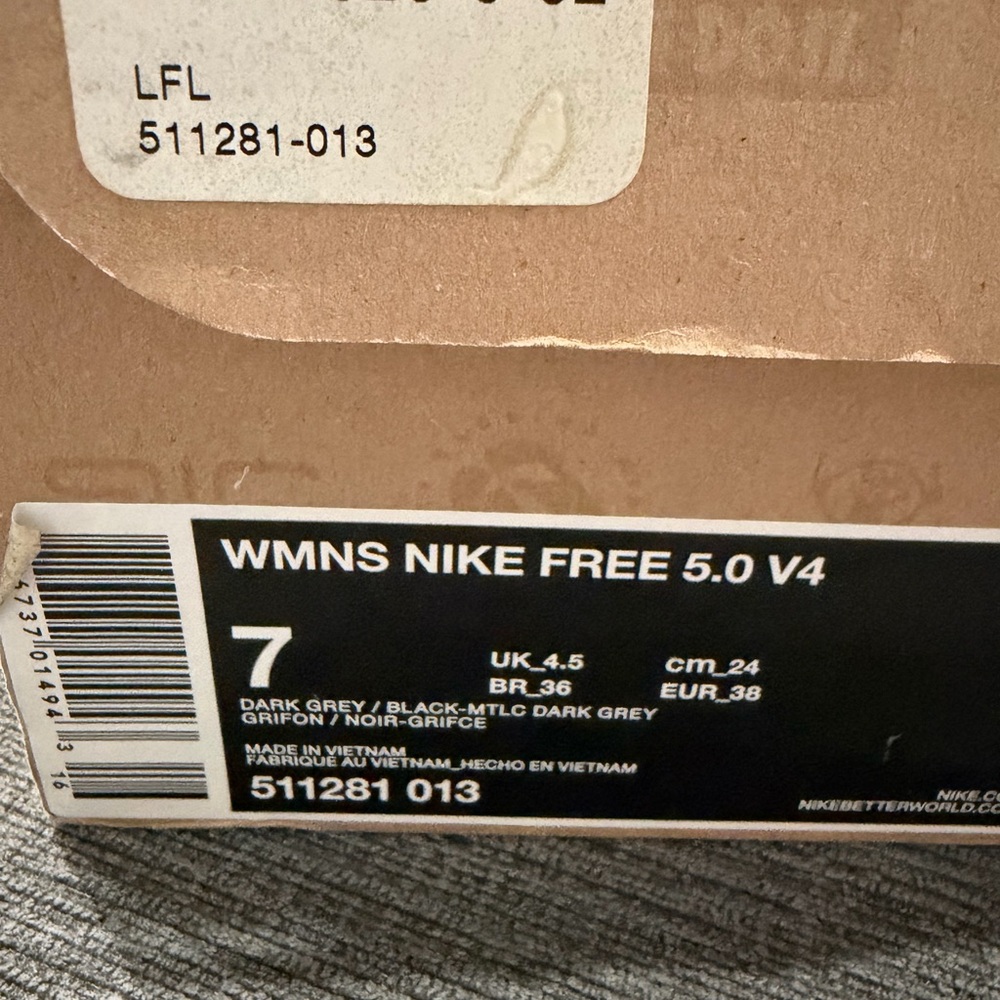 Nike Women’s leopard Free Run 5.0 - Picture 7 of 7